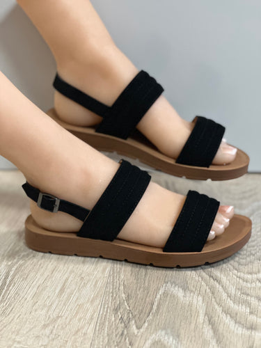 Women Sandals/Black-Reform-16