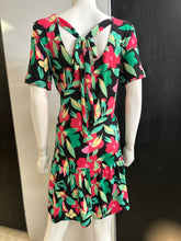 Load image into Gallery viewer, Women Dress/Black Fuchsia-HD4976B