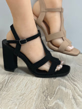 Load image into Gallery viewer, Women Heels/Black-Puente-36
