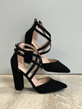 Load image into Gallery viewer, Women Heels/Black-Sonia-5