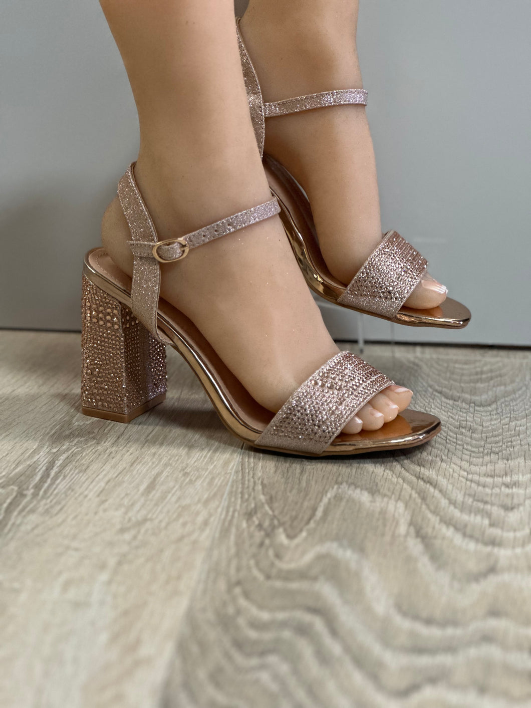 Women Heels/Rose Gold-Venice-11
