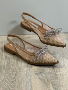 Women Flats/Taupe-Rivets-38