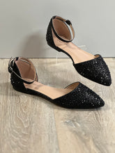 Load image into Gallery viewer, Women Flats/Black-Showy-82