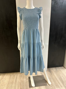 Women Dress/Chambray-CR2553