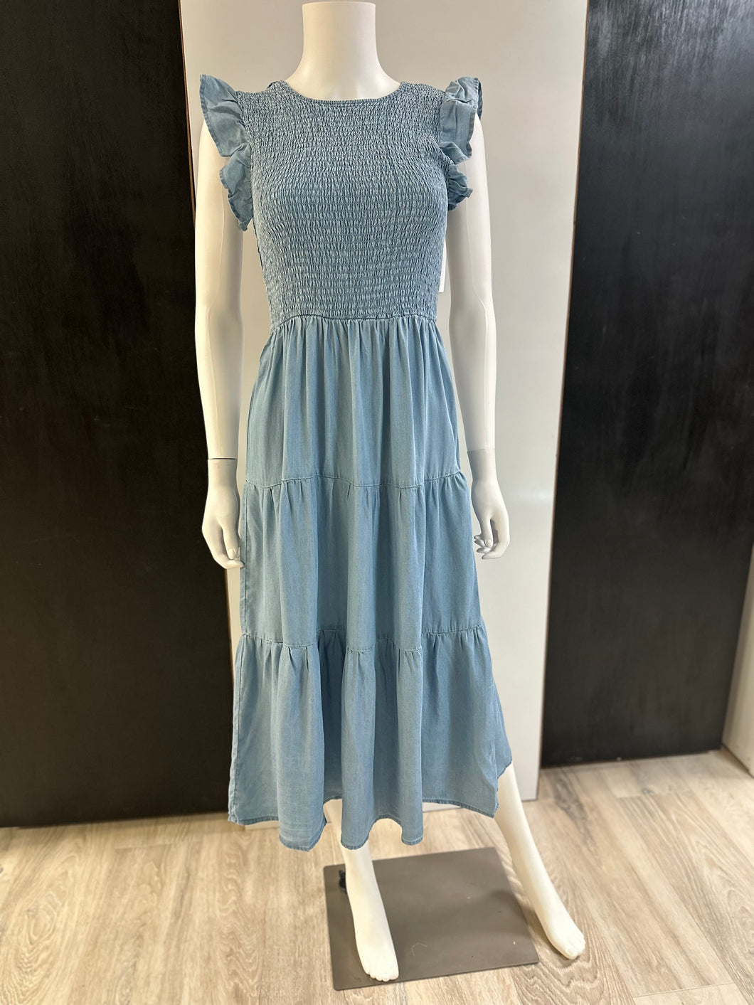 Women Dress/Chambray-CR2553