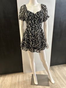 Women Romper/Black-3689RY