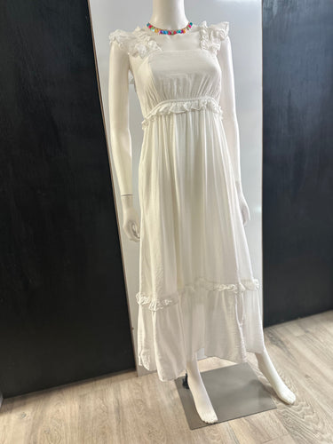 Women Dress/White-CR2473