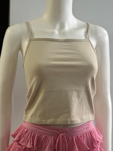 Cami Top/Khaki-DZ22E574