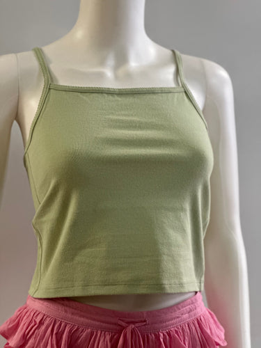 Cami Top/Pastel Green-DZ22E574
