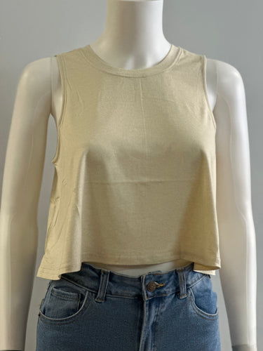 Tank Top/Khaki-DZ22E573