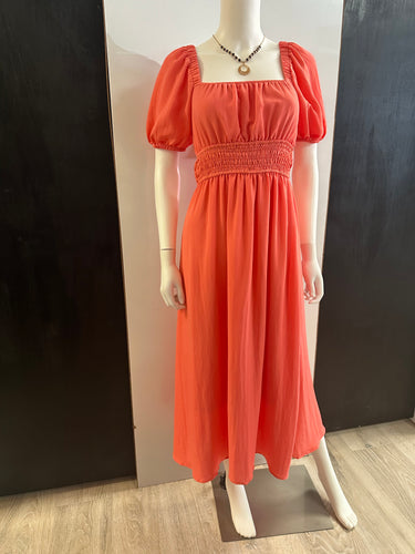 Women Dress/Coral-RD4028