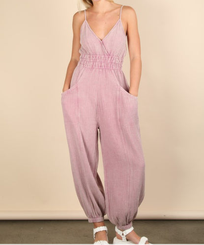Women Jumpsuit/Mauve-NP70837