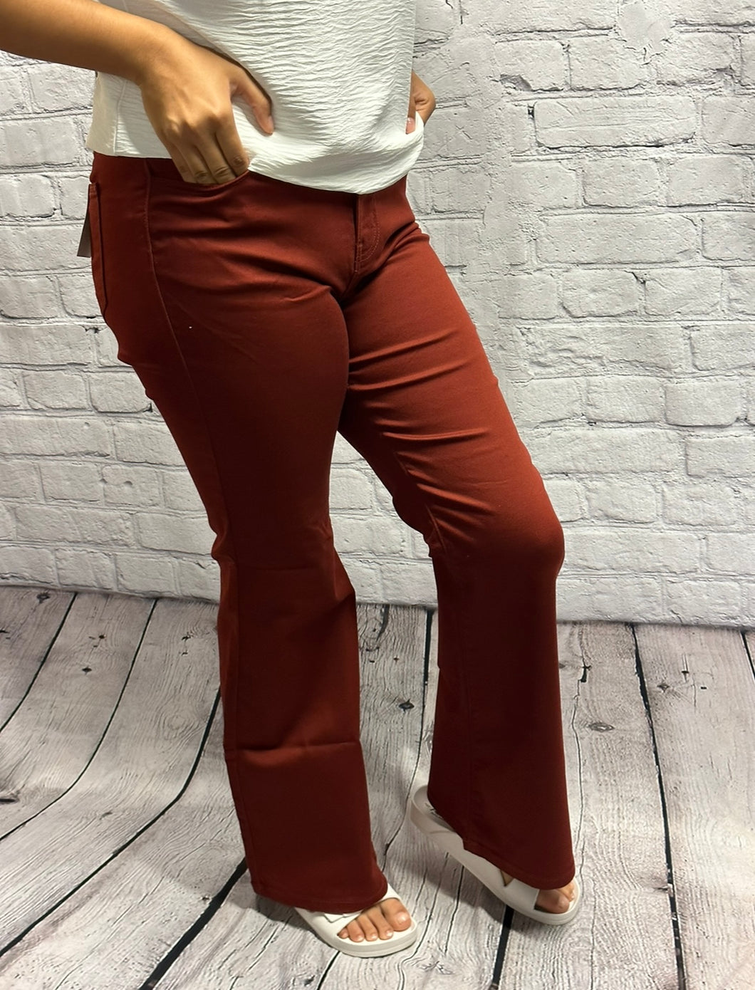 Women Pants/DK Rust-1612