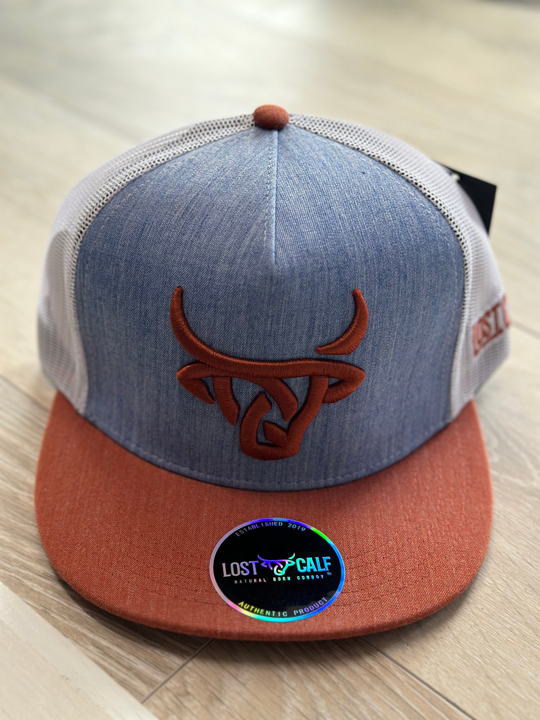 Lost Calf/Cap-Denim