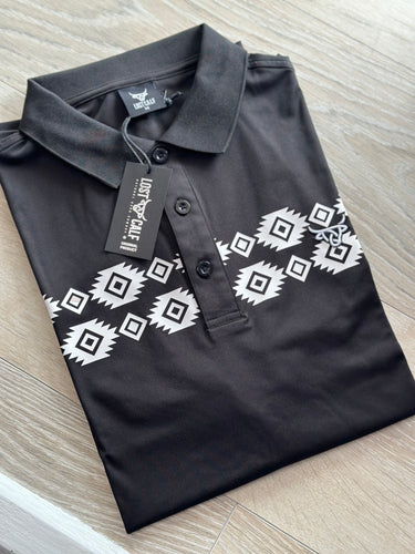 LC Aztec Polo/Black