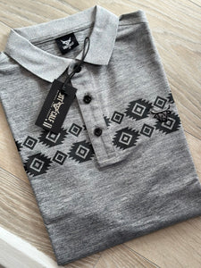 LC Aztec Polo/Heater Grey