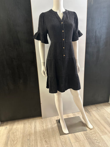 Women Dress/Black-ND31579-1
