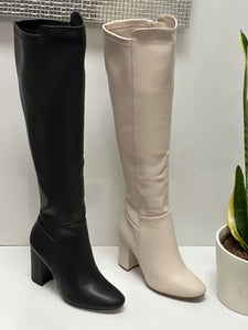 Women Boots/Ivory-Whisky-3