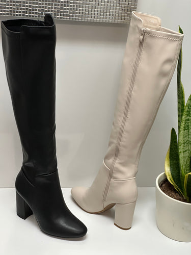 Women Boots/Ivory-Whisky-3