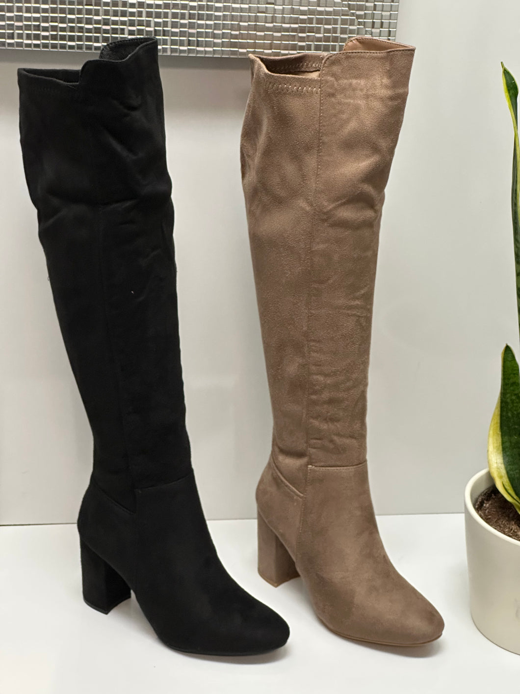 Women Boots/Taupe-Whisky-1