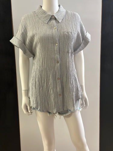 Women Top/Blue-NT12033-1