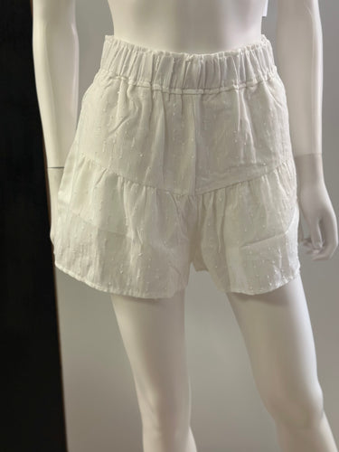 Women Shorts/White-NT11539