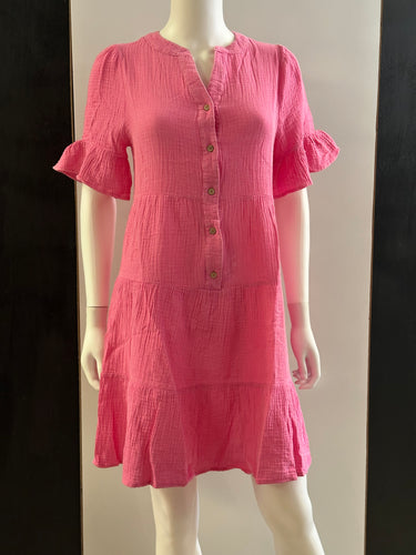 Women Dress/Pink-ND31579-1