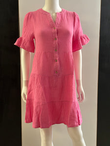 Women Dress/Pink-ND31579-1