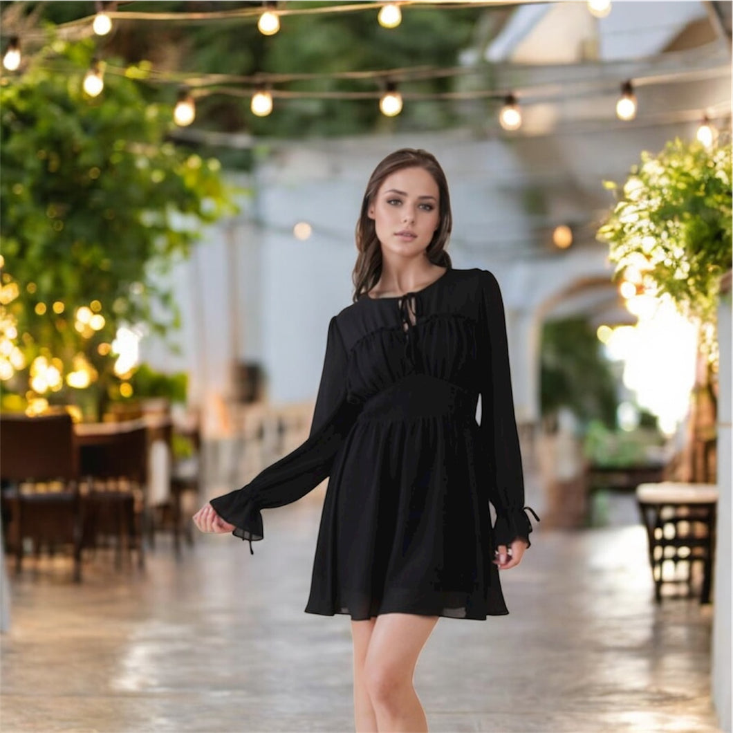 Women Dress/Black-ND31872-1