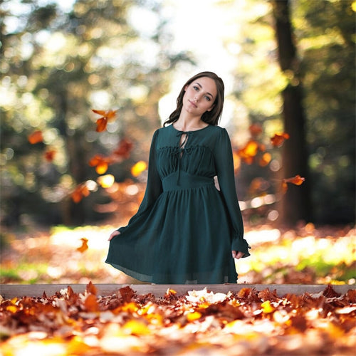 Women Dress/Forest-ND31872-1