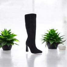 Load image into Gallery viewer, Women Boots/Black-Abby-259A