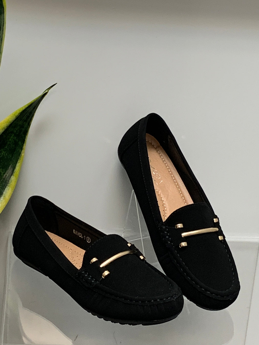 Lady Shoes/Black-Bavel-1