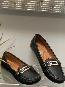 Lady Flats Shoes/Black-Jimmi-31