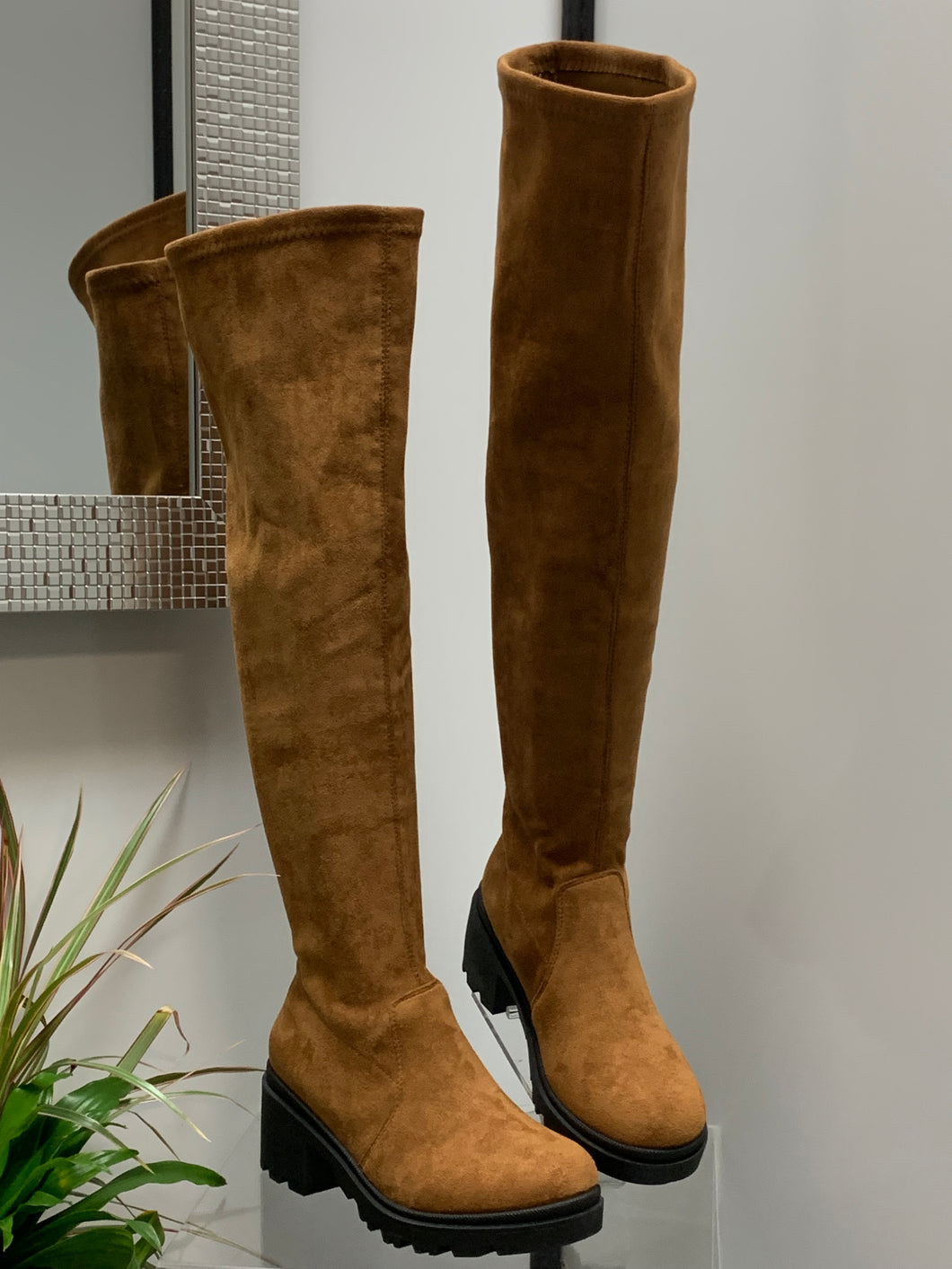 Women Boots/Tan-Pacific-83