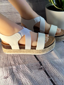 Women Sandals/White-Liberty