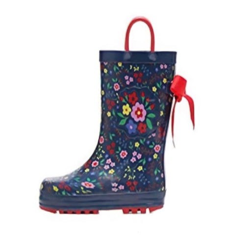 Rain Boots Flowers