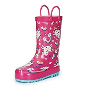 Rain Boots Fuchsia