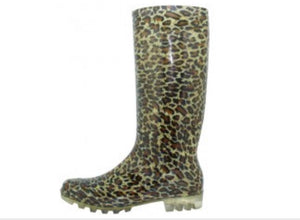 Ladies Rain Boots/Color-Leopard-RB21
